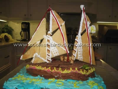 Boat Cake Photo