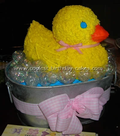 Rubber Ducky Kid Birthday Cake Ideas