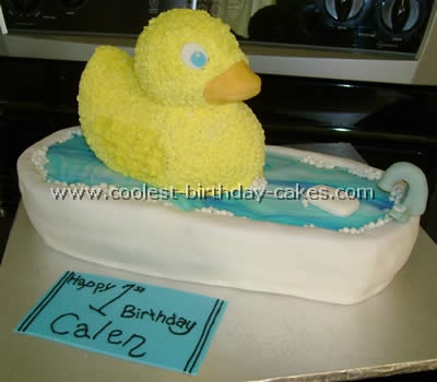 Rubber Ducky Kid Birthday Cake Ideas