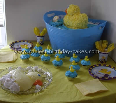 Rubber Ducky Kid Birthday Cake Ideas