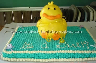 Rubber Ducky Kid Birthday Cake Ideas