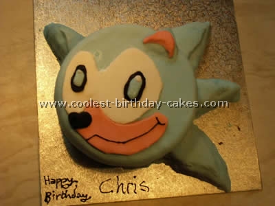 Sonic the Hedgehog Cake Design