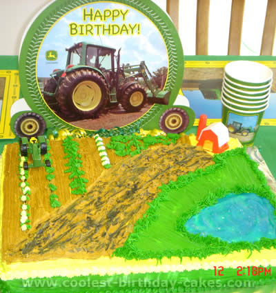 Tractor Cake Photo