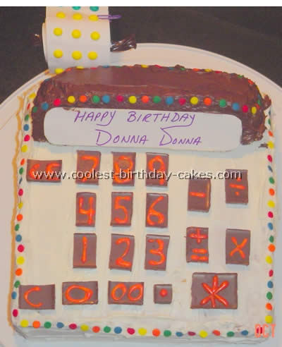 Coolest Calculator Cake Ideas and Photos