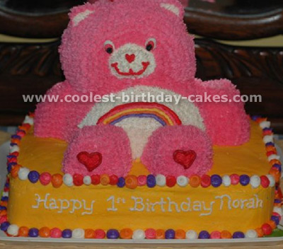 Care Bear Cake Photo