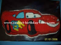 Disney's Cars Birthday Cake