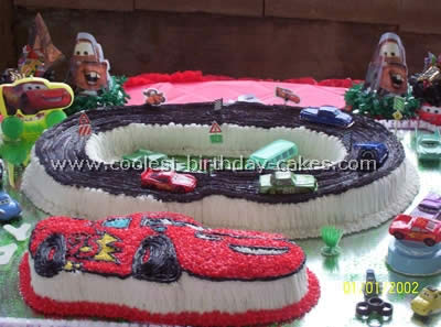 Disney's Cars Birthday Cake