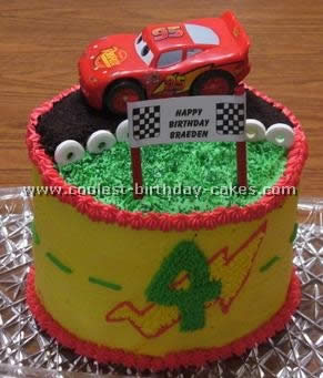 Disney's Cars Birthday Cake