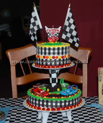 Disney's Cars Birthday Cake