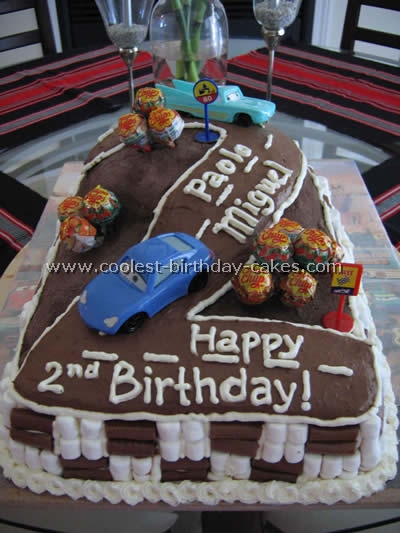 Disney's Cars Birthday Cake