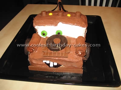 Disney's Cars Cake - Tow Mater