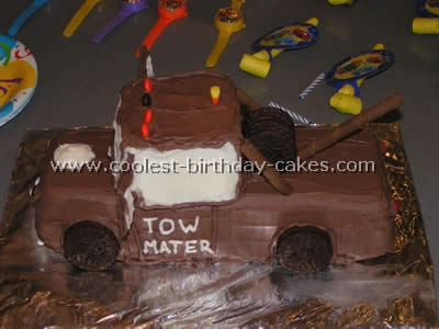 Disney's Cars Cake - Tow Mater