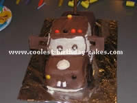 Disney's Cars Cake - Tow Mater