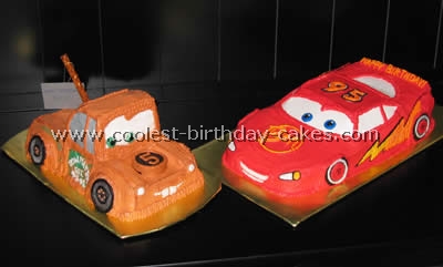 Disney's Cars Cake - Tow Mater