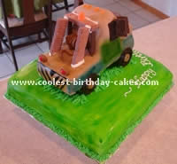 Disney's Cars Cake - Tow Mater