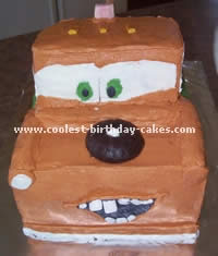 Disney's Cars Cake - Tow Mater