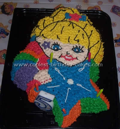 Rainbow Brite Cartoon Birthday Cakes