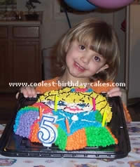 Rainbow Brite Cartoon Birthday Cakes