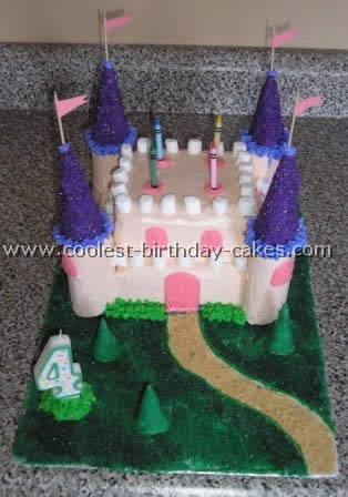 Cool Homemade Castle Birthday Cake Ideas
