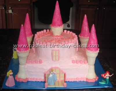 Disney Princess Castle | Birthday party snacks, Disney castle cake, Themed  cakes