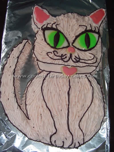 Cat Birthday Cake