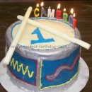 Coolest Children's Birthday Cake Ideas and Drum Cake Designs