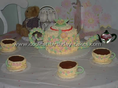 Teapot Childrens Birthday Cake Recipes