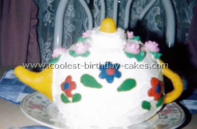 Teapot Childrens Birthday Cake Recipes