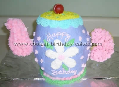 Teapot Childrens Birthday Cake Recipes