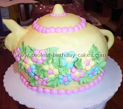 Teapot Childrens Birthday Cake Recipes