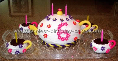 Teapot Childrens Birthday Cake Recipes