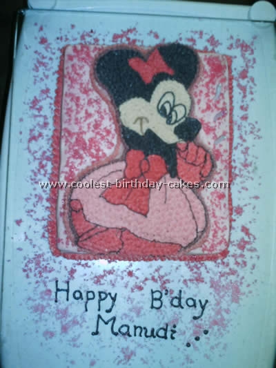 Minnie Mouse Childrens Birthday Cakes