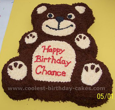 Teddy Bear Childrens Cakes