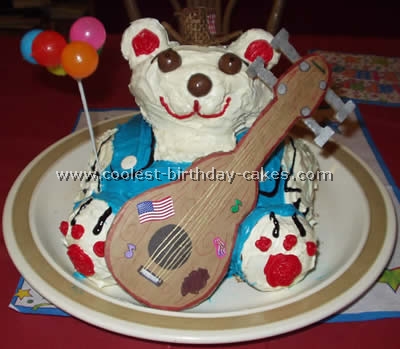 Teddy Bear Childrens Cakes