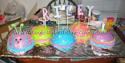 Caterpillar Birthday Cake Picture