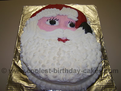 Santa Claus Christmas Cake Recipes