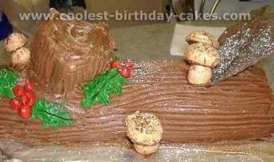 Buche de Noel Christmas Cake