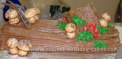 Buche de Noel Christmas Cake