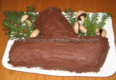 Buche de Noel Christmas Cake