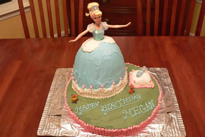 Cinderella Birthday Cake