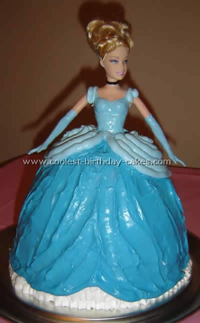 Cinderella Barbie Cake | Barbie cake, Cake, Cake decorating