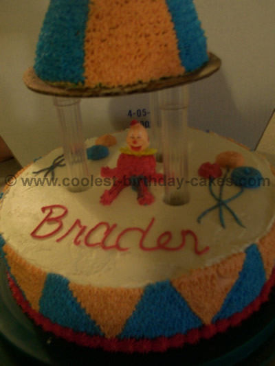 Circus Clown Cake