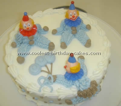 Circus Clown Cake