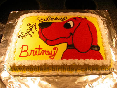 Clifford Cake Photo