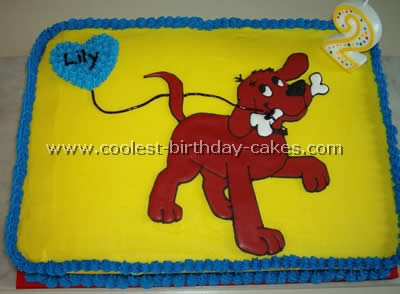 Clifford Cake Photo