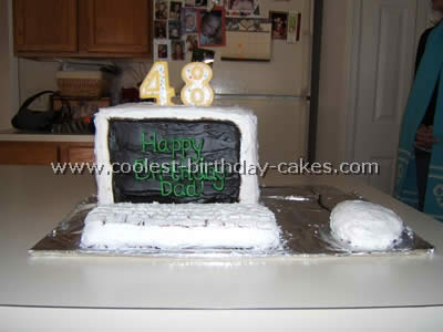 Computer Cake Photo