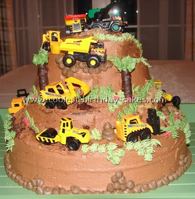 Construction Birthday Cakes