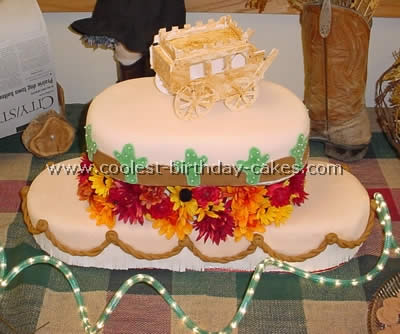 Cowboy Birthday Cake Photo