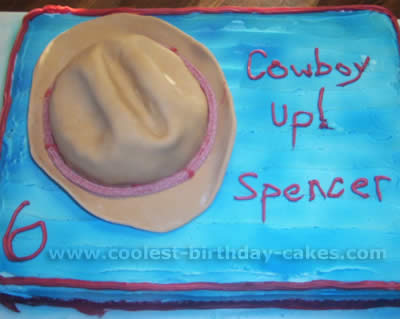 Cowboy Birthday Cakes