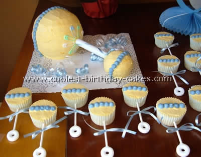 Creative Baby Shower Cakes - Web's Largest Homemade Birthday Cake Photo Gallery